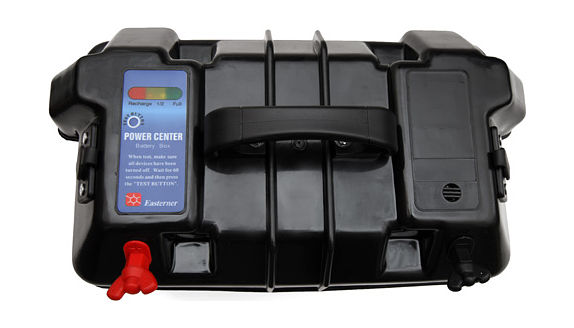 Ящик для АКБ 335х185х225 мм, с клеммами и прикуривателем