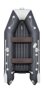 Надувная лодка ПВХ, АКВА 3200 НДНД, графит/светло-серый Надувная лодка ПВХ, АКВА 3200 НДНД, графит/светло-серый