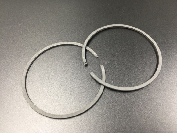Кольца поршневые, Комплект верхних колец на 2 поршня Tohatsu M40C (345-00014-0;361-87124-0) (0.50mm)