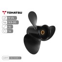 Винт гребной  Skipper для Tohatsu 9.9-20HP алюминиевый, диаметр - 9 1/4", шаг 10"