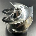 Импеллер водомета Yamaha 40/Suzuki DT40/Tohatsu 50 (1521; 1737) (Сталь-полированная) (YHS)