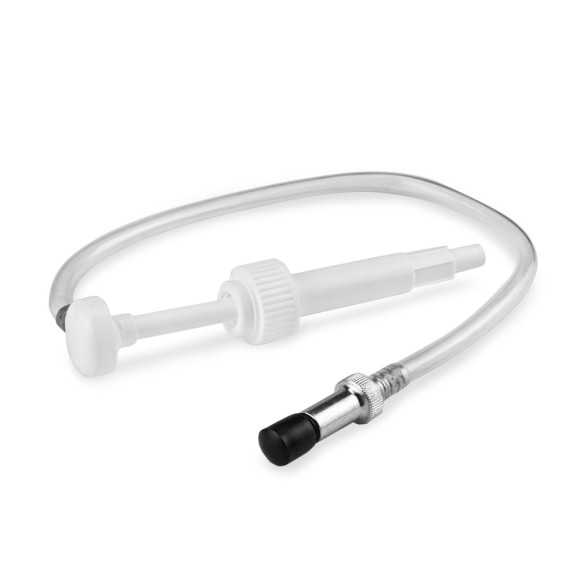 Насос ручной Skipper для замены масла в редукторе ПЛМ для Yamaha с металлический адаптер