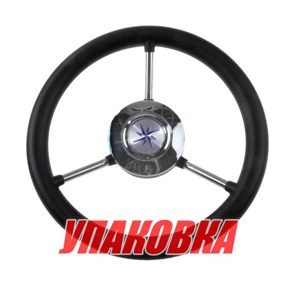 Рулевое колесо LIPARI blk/sil 280 мм (упаковка из 5 шт.)