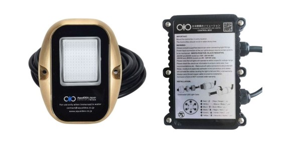 Подводный огонь 130х100х20, RGB, AquaIDEA