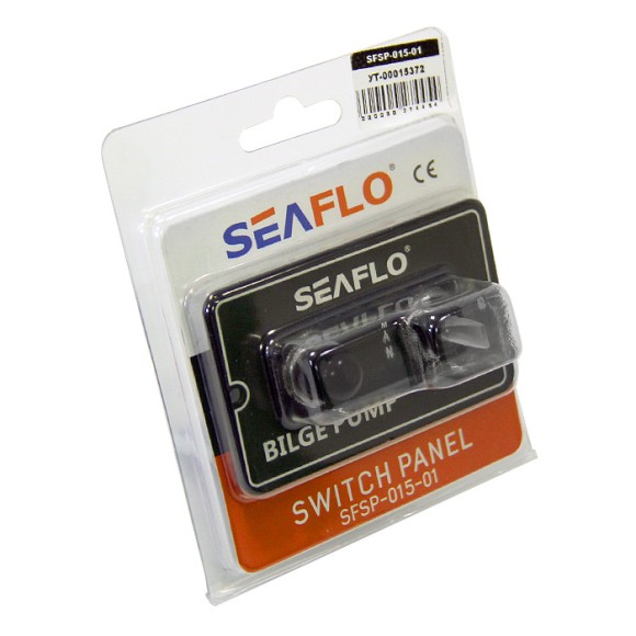 Панель управления с предохранителем для осушительного насоса (ручной-выкл-авто) 12/24В, алюминий