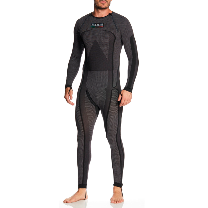 Моносьют SIXS STX RACING 4-season Black Carbon, M/L