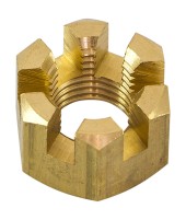 Гайка корончатая на гребной вал Yamaha 20-30, Omax Гайка корончатая на гребной вал Yamaha 20-30, Omax