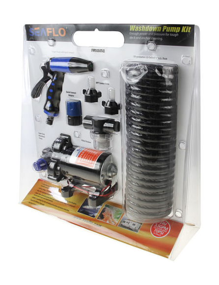 Комплект помывочный SeaFlo, 24 В, 11.6 л/мин, 70 PSI (4.8 бар) Комплект помывочный SeaFlo, 24 В, 11.6 л/мин, 70 PSI (4.8 бар)