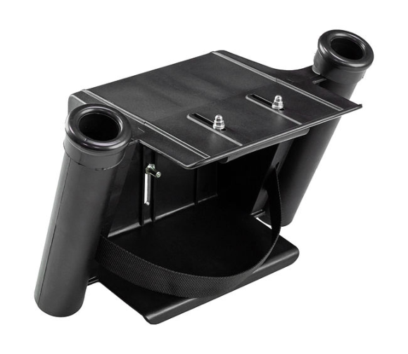 Подставка под эхолот с двумя держателями спиннингов, лик-паз