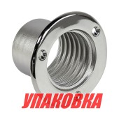 Горловина выхода канала, нержавеющая сталь (упаковка из 6 шт.)
