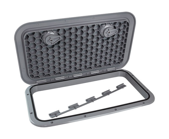 Люк смотровой 357 х 606 мм, серый Люк смотровой 357 х 606 мм, серый