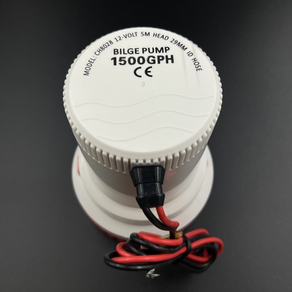 Помпа осушительная 1500GPH (12V) (5677 л/ч) (PREMARINE)