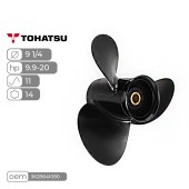 Винт гребной  Skipper для Tohatsu 9.9-20HP алюминиевый, диаметр - 9 1/4", шаг 11" Винт гребной  Skipper для Tohatsu 9.9-20HP алюминиевый, диаметр - 9 1/4", шаг 11"