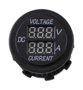 Вольтметр цифровой 6-30 В и амперметр, 0-10А