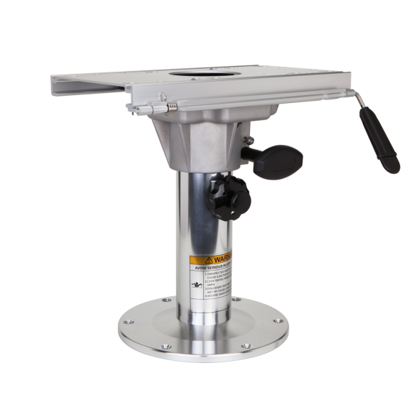 Стойка для кресла Skipper регулируемая 355-508 мм анодированный алюминий, регулируемая 355-508 мм со слайдером