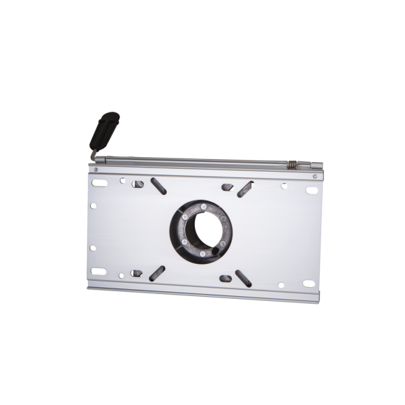 Стойка для кресла Skipper регулируемая 355-508 мм анодированный алюминий, регулируемая 355-508 мм со слайдером