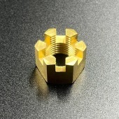 Гайка крепления гребного винта Suzuki DT9.9-15, DF9.9-15, DF8-20(A) (Suzuki)