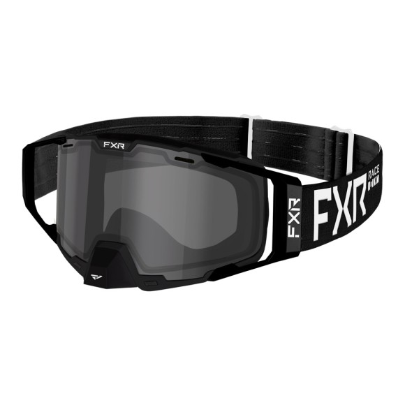 Очки FXR Combat без подогрева Black/White