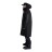 Пальто Jethwear PIT COAT с утеплителем Black/Grey, XXL