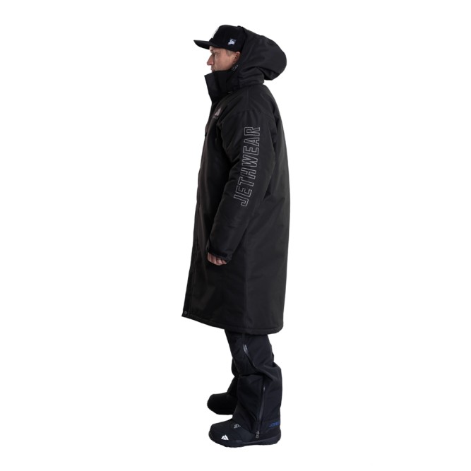 Пальто Jethwear PIT COAT с утеплителем Black/Grey, XXL