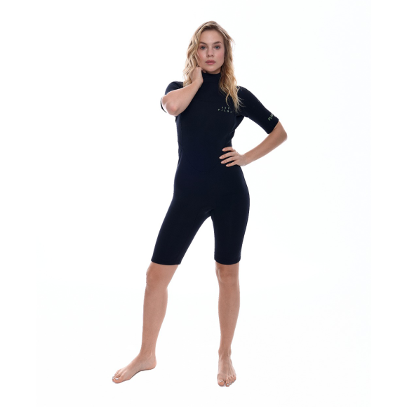 Гидрокостюм JetPilot Flight 2X2 S/S Spring Black, 2XL