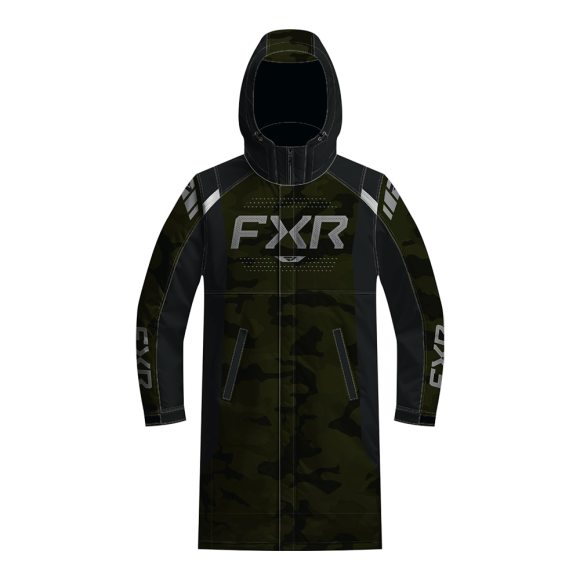 Пальто FXR Warm-Up с утеплителем Army Camo/Titanium, M Пальто FXR Warm-Up с утеплителем Army Camo/Titanium, M