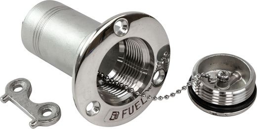 Горловина заливная для бензина 38 мм, ключ Marine Rocket