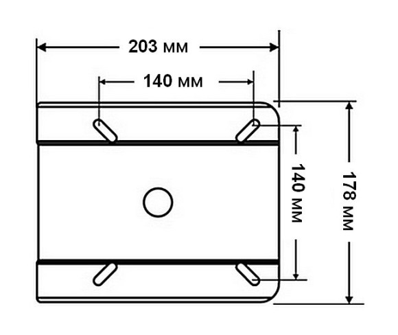 Основание под сиденье амортизирующее