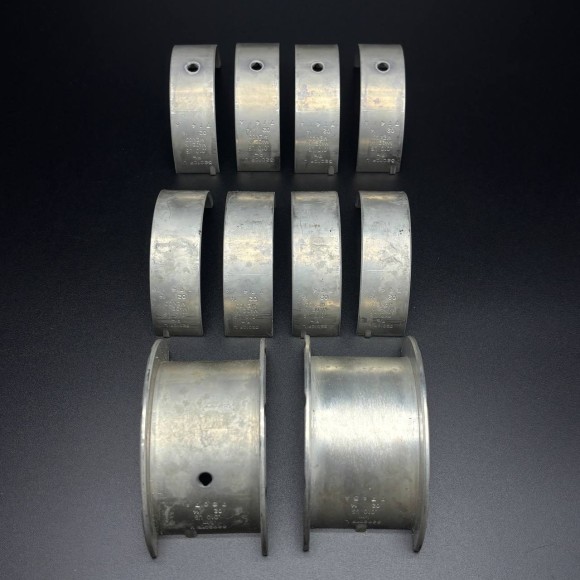 Комплект вкладышей коренных ремонтных 0,01" MERCRUISER 4.3/5.0/5.7L (23-818467) (Quicksilver)