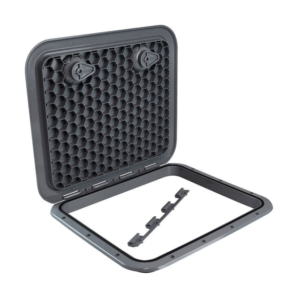 Люк смотровой 458 х 513 мм, серый Люк смотровой 458 х 513 мм, серый