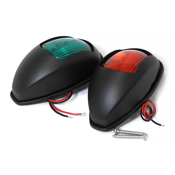 Огни бортовые светодиодные 103х61х65 мм, черный корпус Огни бортовые светодиодные 103х61х65 мм, черный корпус