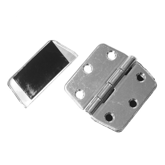 Петля неразъемная SUNFINE с накладками 75x75x2 мм, прямоугольная Петля неразъемная SUNFINE с накладками 75x75x2 мм, прямоугольная