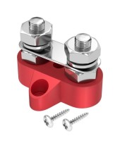 Клемма-штифт двойная, M6, красная Клемма-штифт двойная, M6, красная