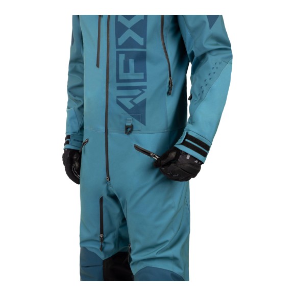 Комбинезон FXR Helium с утеплителем Steel/Dark Steel, M