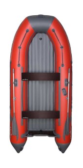 Надувная лодка ПВХ, Адмирал 360 НДНД, роульс, рым, накладки, красный/серый Надувная лодка ПВХ, Адмирал 360 НДНД, роульс, рым, накладки, красный/серый