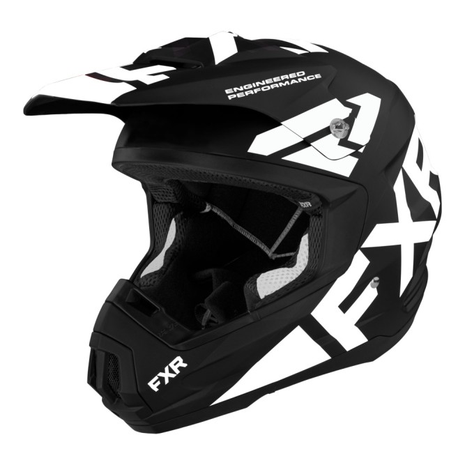 Шлем FXR Torque Team Black/White, XL