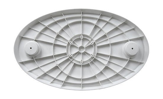 Крышка столешницы овальная 457х762мм Крышка столешницы овальная 457х762мм