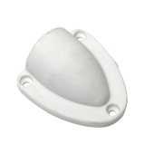Вентиляционная ракушка пластиковая, белая 64х59х26мм SUNFINE Вентиляционная ракушка пластиковая, белая 64х59х26мм SUNFINE