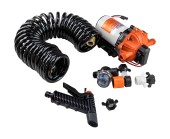 Комплект помывочный SeaFlo, 12 В, 19,7 л/мин, 70 PSI (4.8 бар) Комплект помывочный SeaFlo, 12 В, 19,7 л/мин, 70 PSI (4.8 бар)