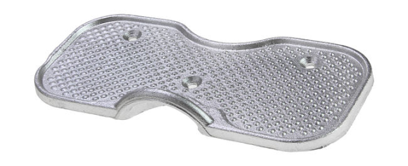 Накладка на транец 200х95 мм, алюминий