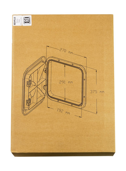 Люк смотровой SeaFlo, 270 х 375 мм