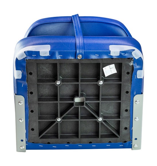 Кресло мягкое складное, обивка винил, цвет синий, Marine Rocket