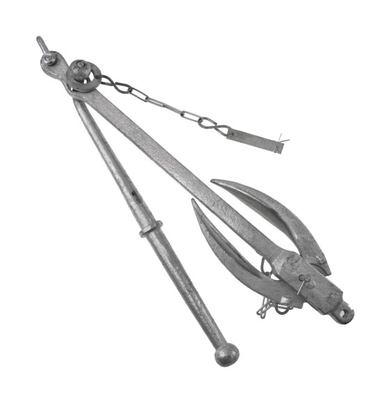 Якорь Адмиралтейский 5 кг складной Marine Rocket Якорь Адмиралтейский 5 кг складной Marine Rocket