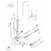 Втулка торсионного вала медная (верх) Yamaha 4-5, F4-6 (PREMARINE) Втулка торсионного вала медная (верх) Yamaha 4-5, F4-6 (PREMARINE)