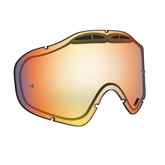 Линза 509 Sinister X5 Tear Off без подогрева Fire Mirror/Clear Tint
