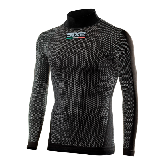 Детский лонгслив SIXS K TS3 4-season Black Carbon, 4Y