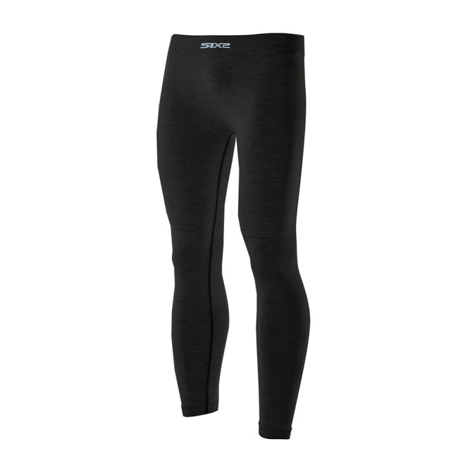 Термоштаны SIXS PNX MERINOS Wool Black, 2XL/3XL