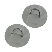 Кольцо D-образное малое, серое, 2 шт Кольцо D-образное малое, серое, 2 шт