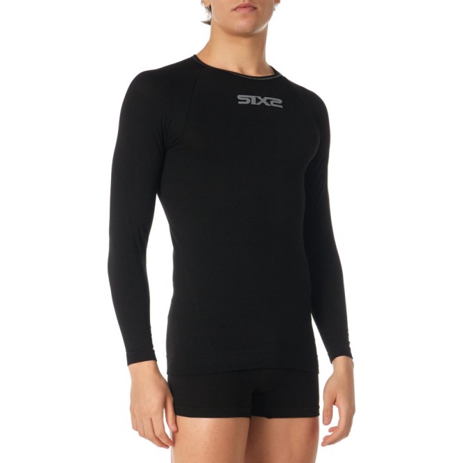 Лонгслив SIXS TS2 4-season All Black, XL/2XL