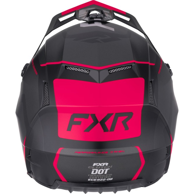 Шлем FXR Clutch Evo Black/Razz, M